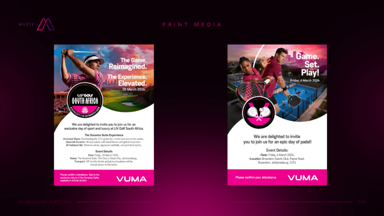 Print media campaign