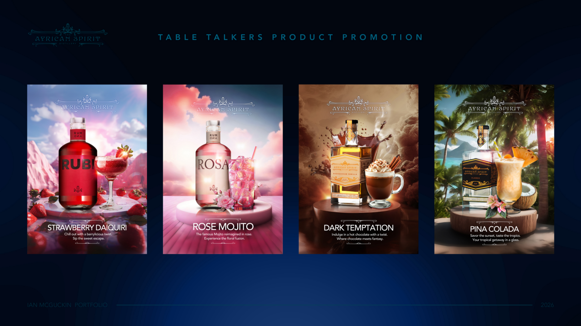 QAfrican Spirits TABLE TALKERS PRODUCT PROMOTION Page 1