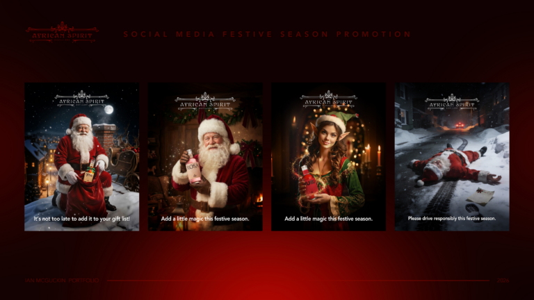 African Spirits festive campaign