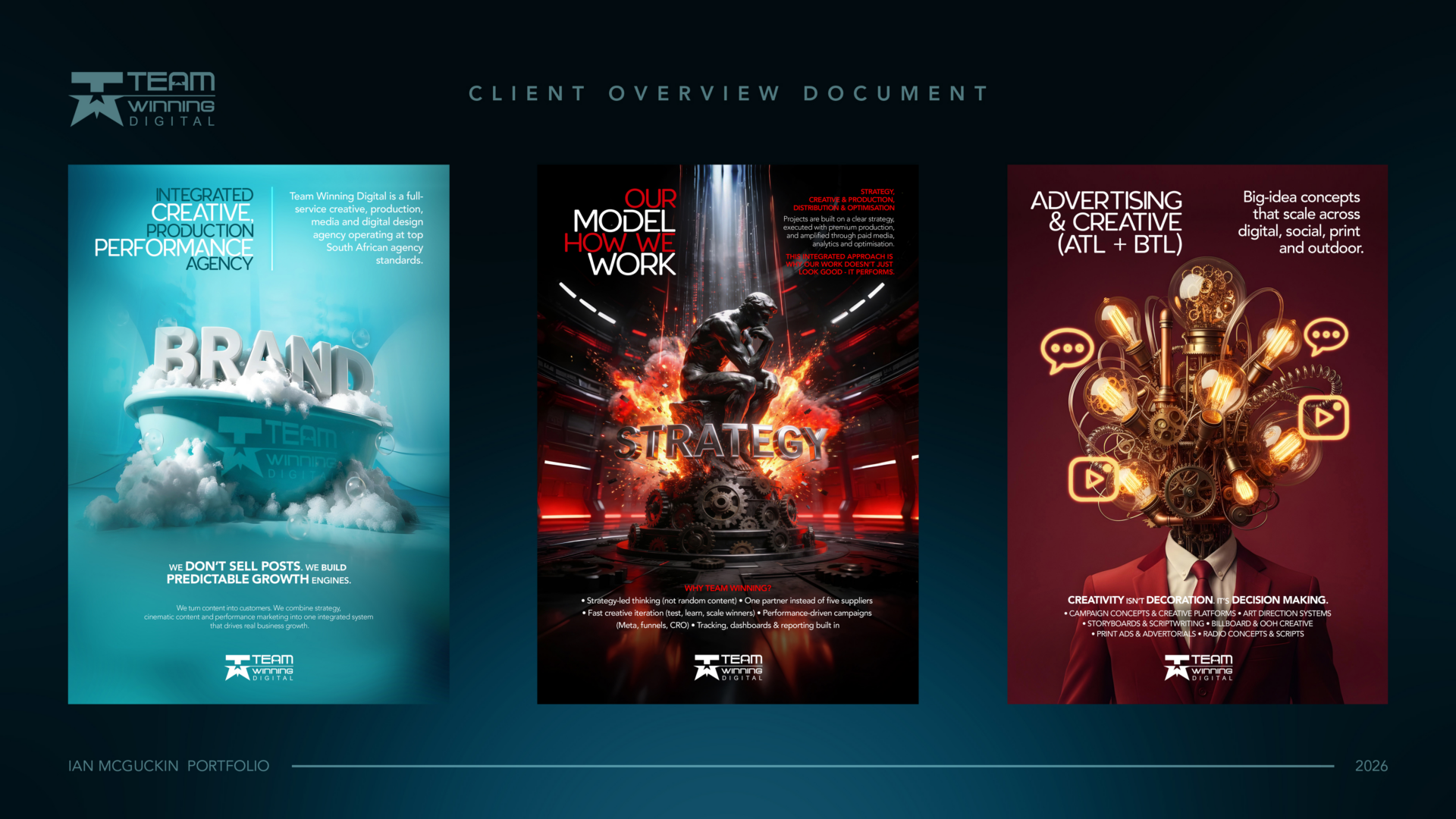 Team Winning CLIENT OVERVIEW DOCUMENT Page 1