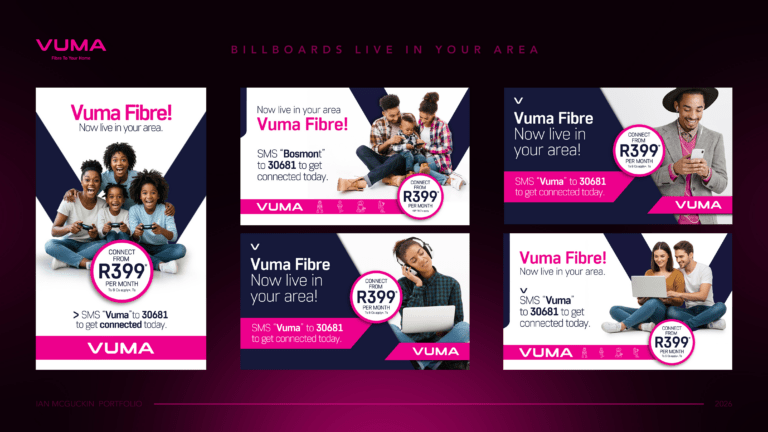 Vuma billboard campaign