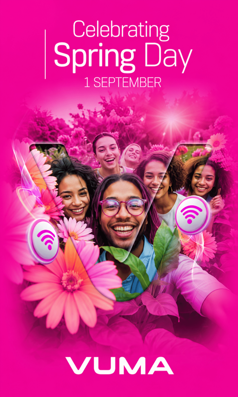 Vuma Spring Day celebration campaign artwork